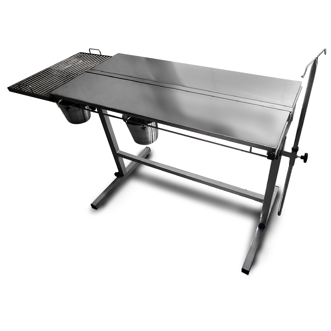 Mesa calha inox